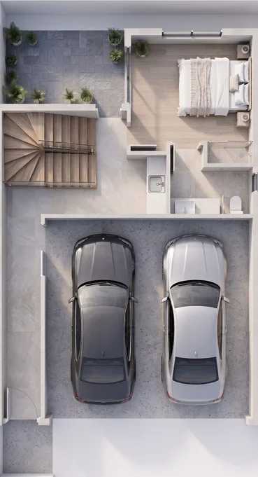 Ground Floor Plan Layout - Spacious Design
